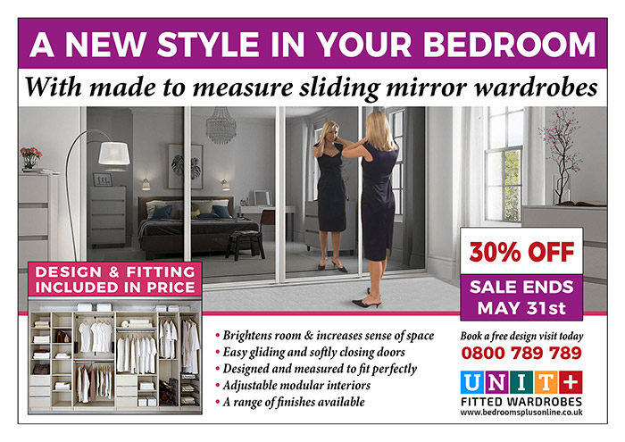 mirror wardrobes advert