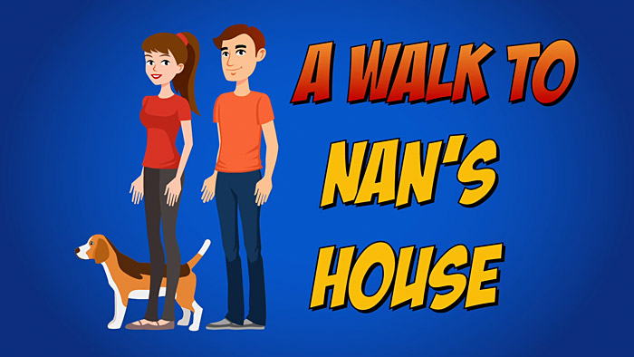 Cartoon Walk Cycle video